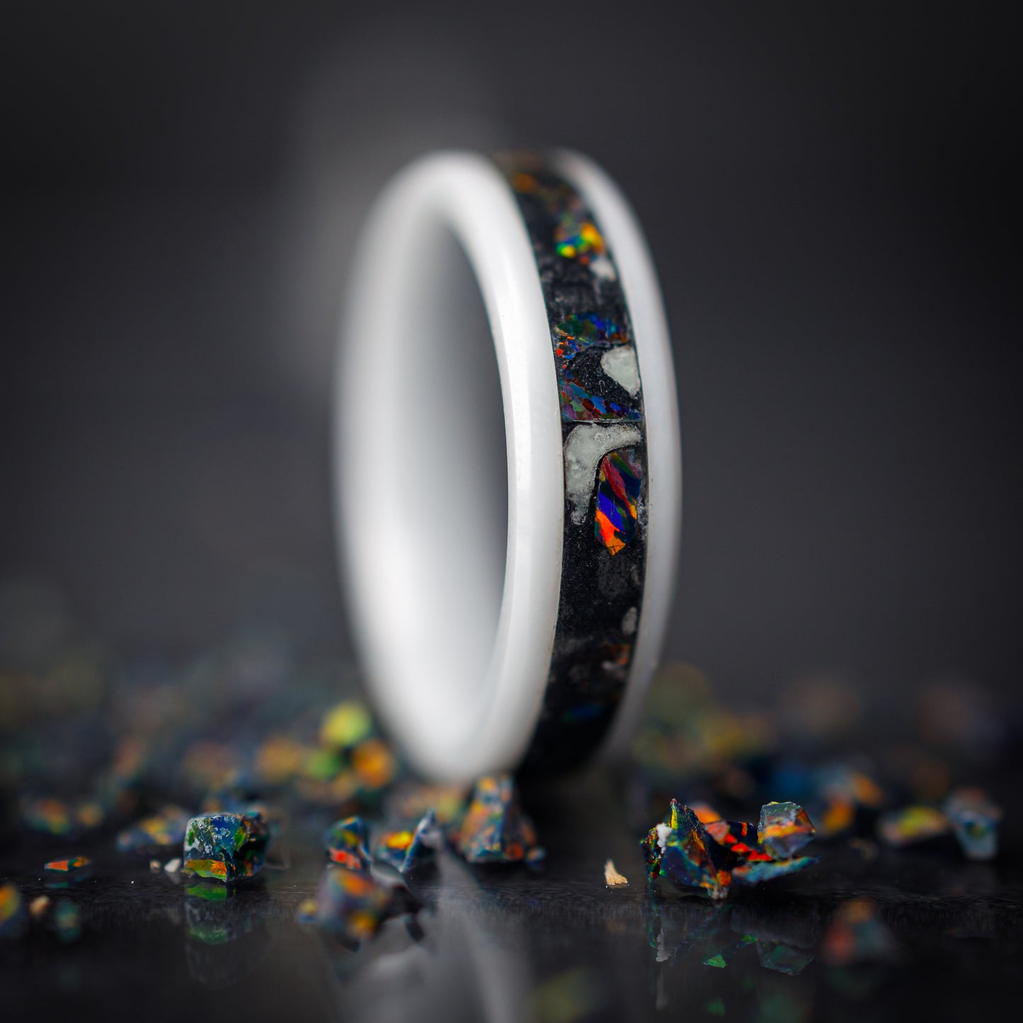 The Black Fire Glowstone Ring